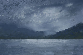"Summer Clouds over Llyn Ogwen, Snowdonia Painting" available at Artifex 