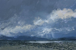"Sunrays on the lower reaches of the Dysynni" available at Artifex 