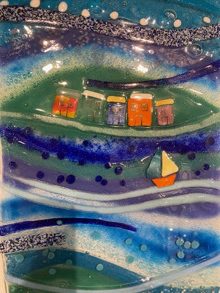 "Fused Glass Panel" available at Artifex 