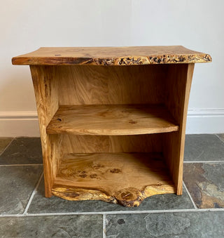 "Burr Oak Bookcase" available at Artifex 