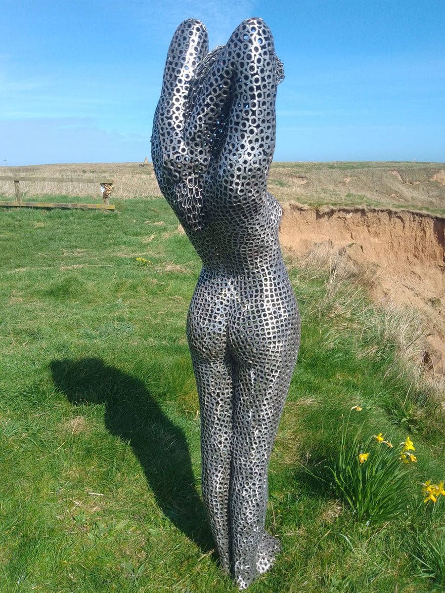 ""Athena" She's Nits About You"  Garden Sculpture" available at Artifex 