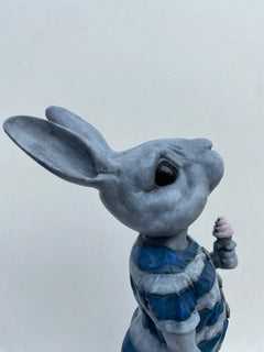 "Ice Cream Bunny Bronze" available at Artifex 
