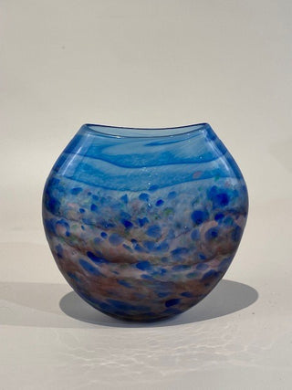 "Blue Haze Flare Vase" available at Artifex 
