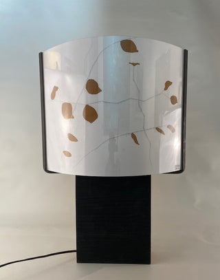 "Ash Scorched Ash Base Lamp" available at Artifex 