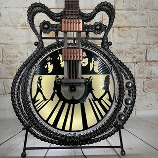 Fab Four Guitar Sculpture