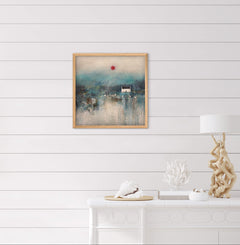 Grazing on the Winter Fells Painting