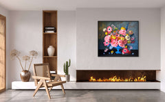 Our Paths through Flowers Painting