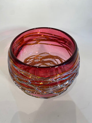 Pink Gold/ Silver Trailing Bowl