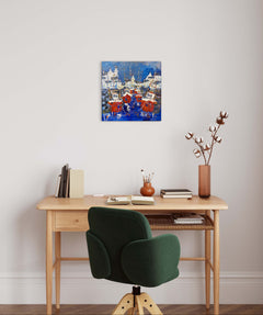 Harbourside painting