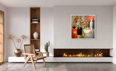 Red Still Life