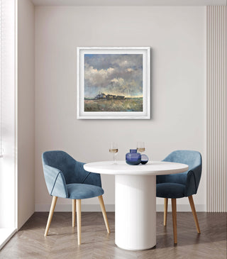 "November Light, Near Nanquidno Cornwall painting" available at Artifex 