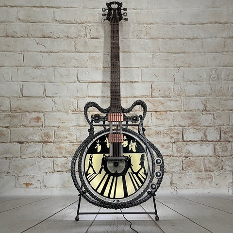 Fab Four Guitar Sculpture