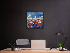 Harbourside painting