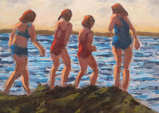 "Bathers at Sunset" available at Artifex 