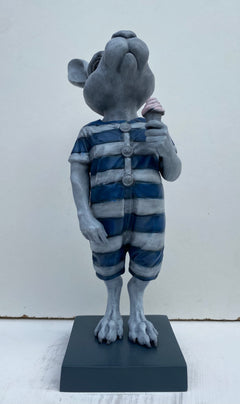 "Ice Cream Bunny Bronze" available at Artifex 