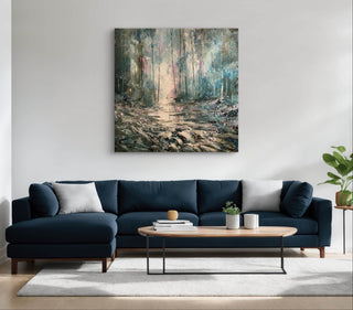 "Winter Stream Painting" available at Artifex 