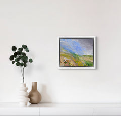 Open Ground, Skylarks Painting