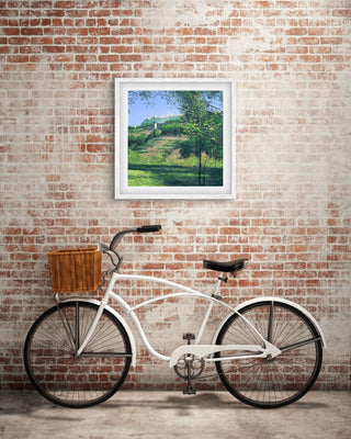 "Early Morning Light, St. Paul de Vence Painting" available at Artifex 