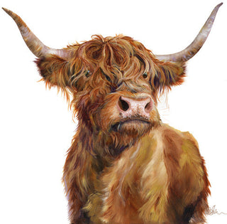 "HIGHLAND COW - ART WORKSHOP" available at Artifex 