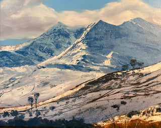 Snowdon Horseshoe in Blue
