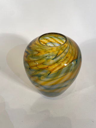 Small Midnight Sun Ovoid Vase