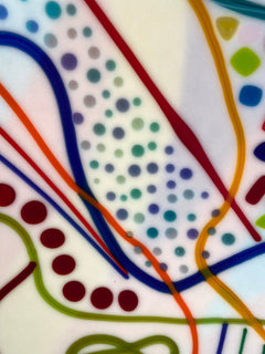 Carnival Fused Glass Bowl