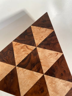 Triangle Ash Veneered Box