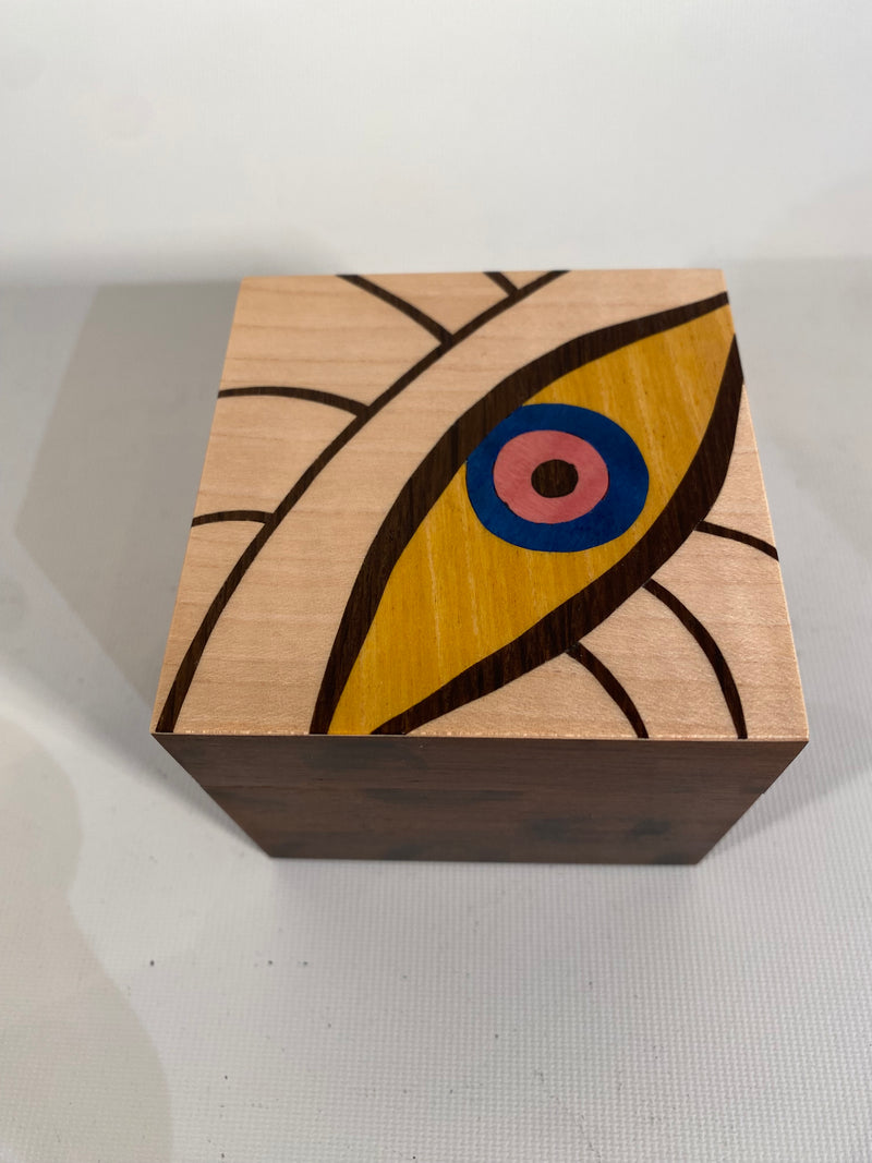 Miro Eye Fumed Oak Box