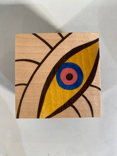 Miro Eye Fumed Oak Box
