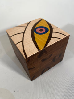 Miro Eye Fumed Oak Box