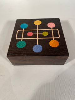 Hanging - Fumed Oak Box