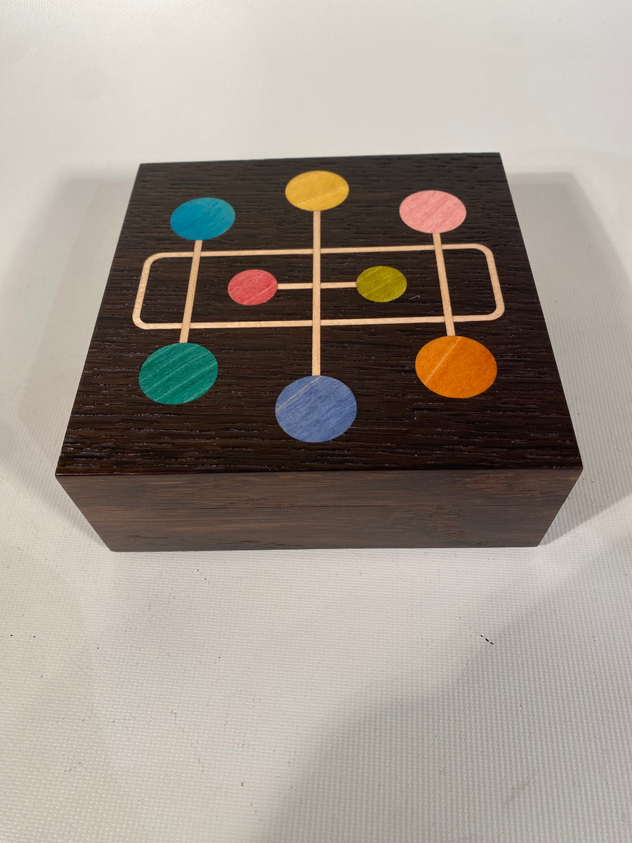 Hanging - Fumed Oak Box