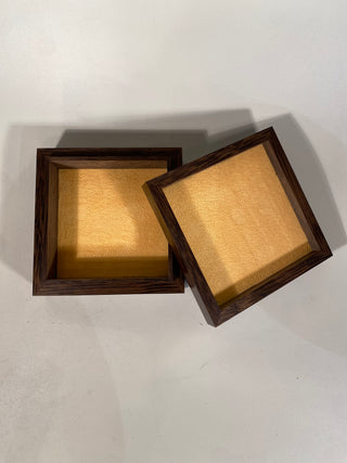 "Hanging" Fumed Oak Box