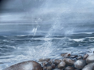 Pebbles Seascape Original Painting