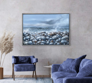 Pebbles Seascape Original Painting