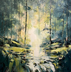 woodland Waterfall