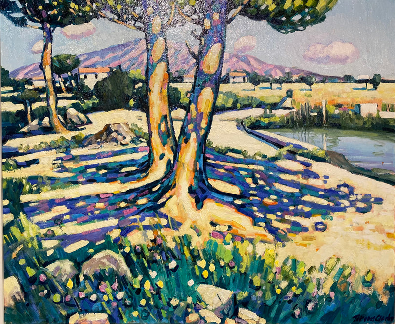 Noon Shadows Central Spain Original Painting
