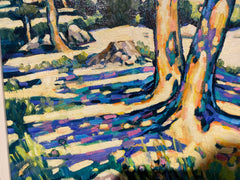 Noon Shadows Central Spain Original Painting
