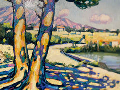 Noon Shadows Central Spain Original Painting
