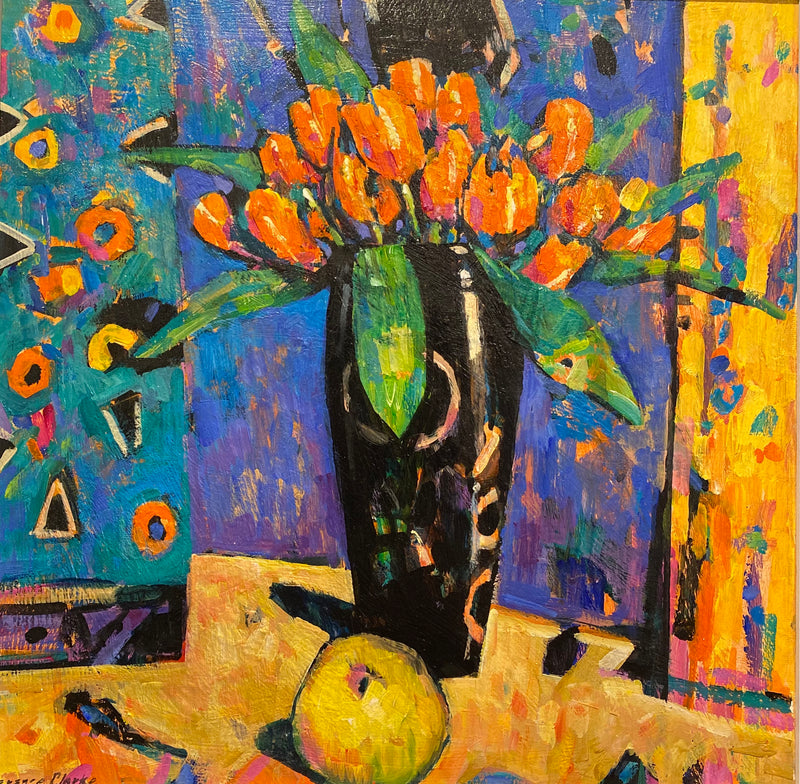 The Red Tulip Original Painting