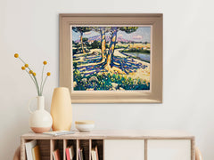 Noon Shadows Central Spain Original Painting