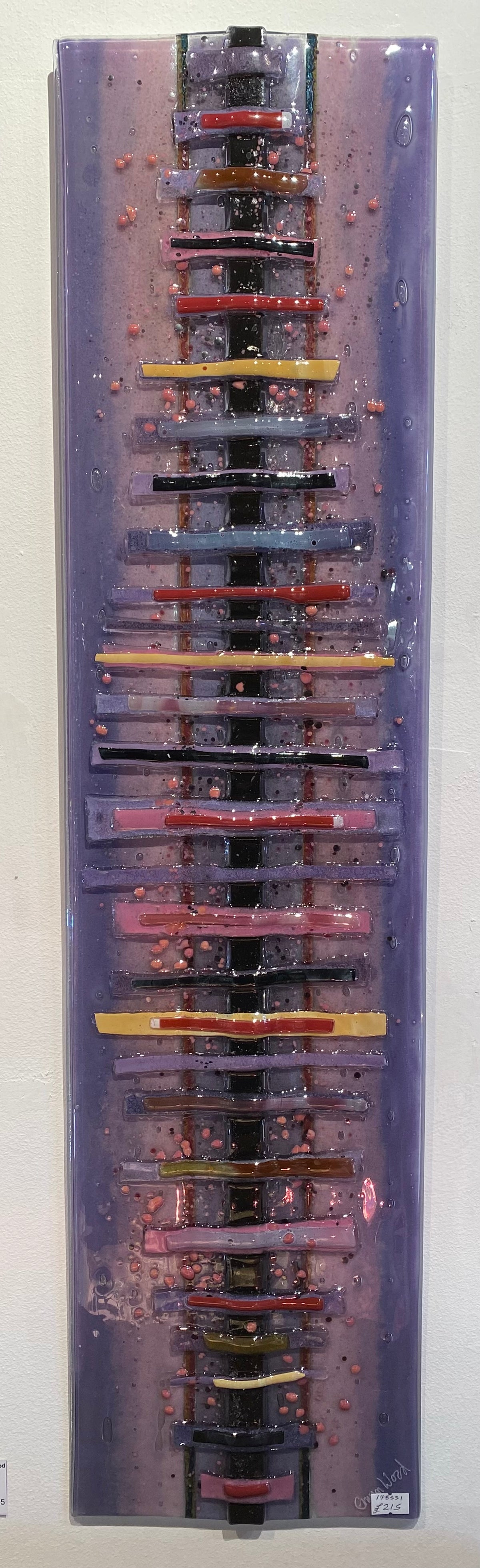 Purple Kebab Glass Panel