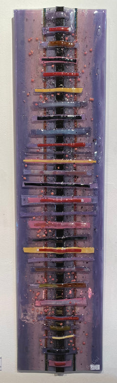Purple Kebab Glass Panel
