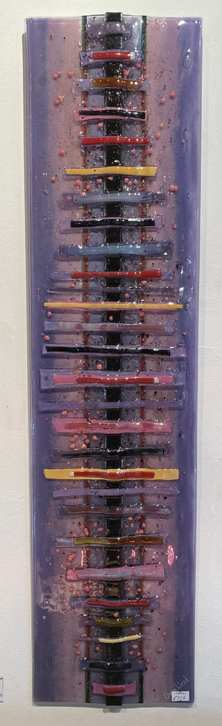 Purple Kebab Glass Panel