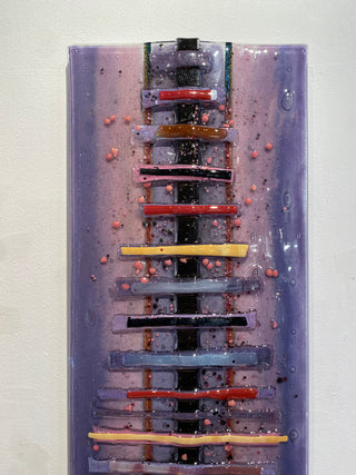 Purple Kebab Glass Panel