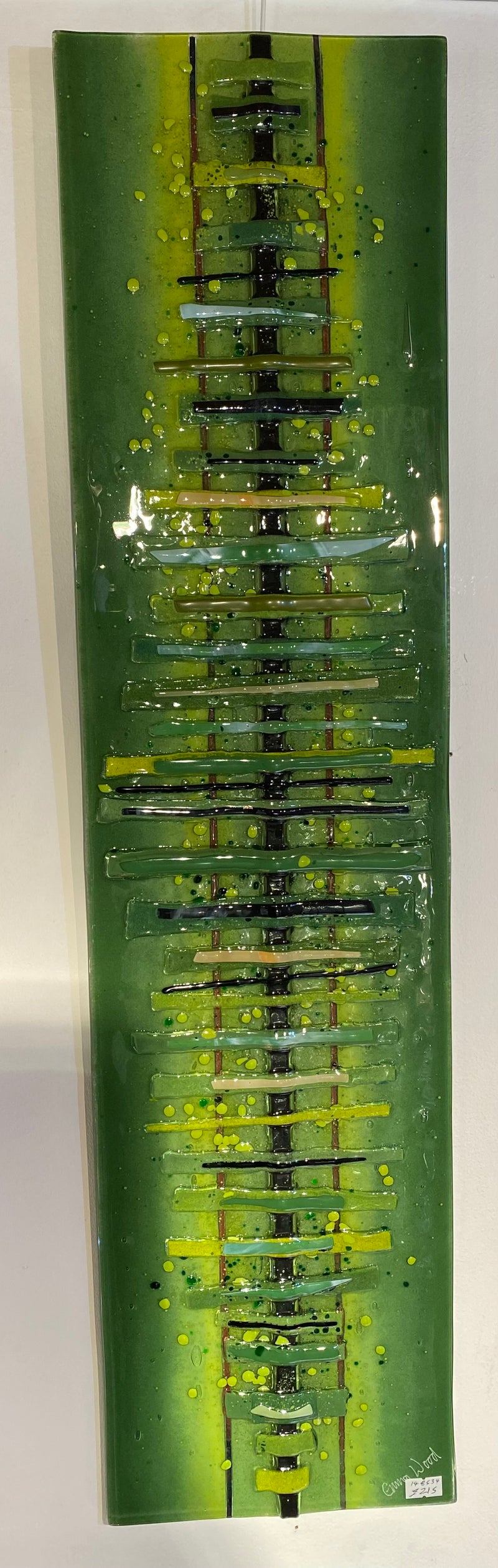Green Kebab Glass Panel