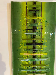 Green Kebab Glass Panel