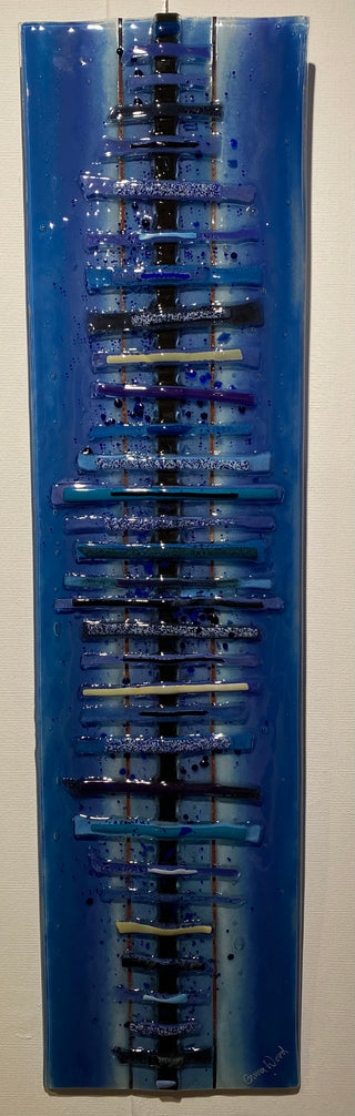Blue Kebab Glass Panel