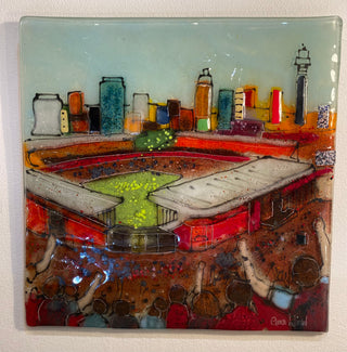 Aston Villa Glass Panel