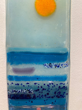 Small Meadow Glass Panel